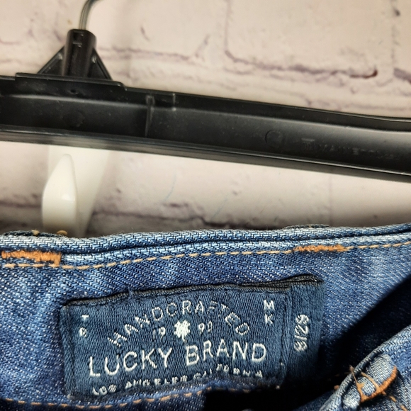 Lucky Brand Sweet Jean Crop Flap Mid Rise - Picture 11 of 14